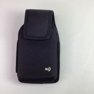 Nite Ize Clip Case Nylon Cell Phone Holster Pouch Belt Clip Black 6.5" x 3.5"